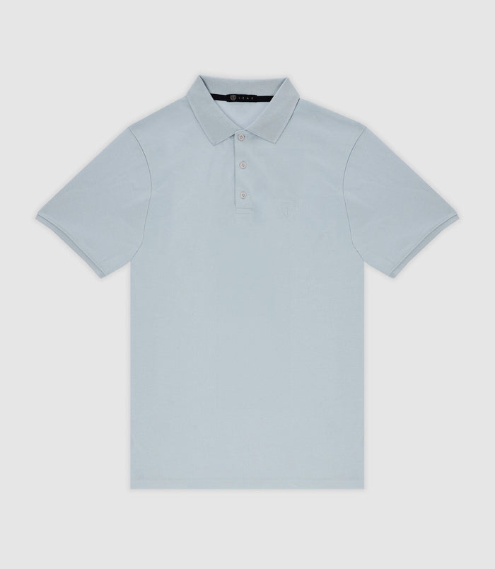 Izac Polo En Maille Piquée Ciel