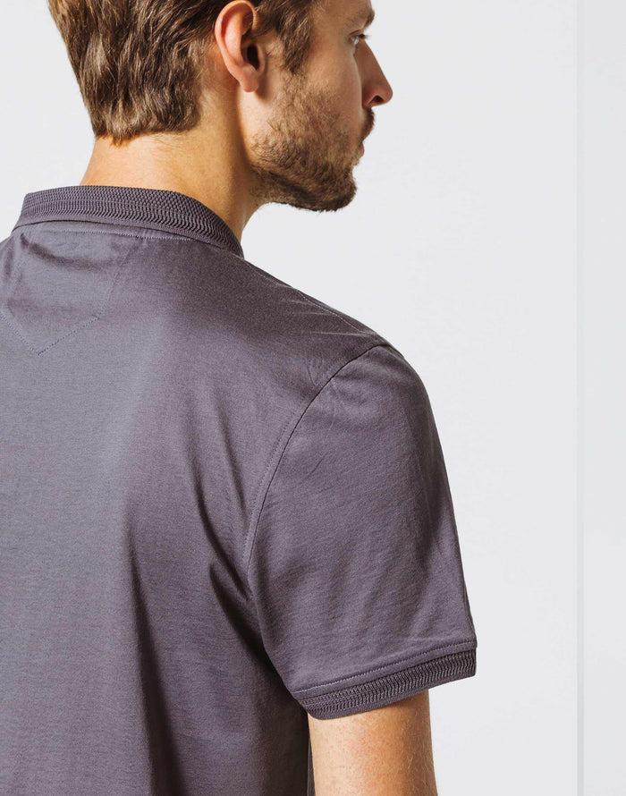 Izac Polo Gris Zip