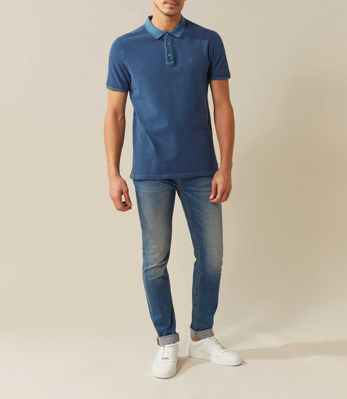 izac Polo indigo-fonce "Rana"