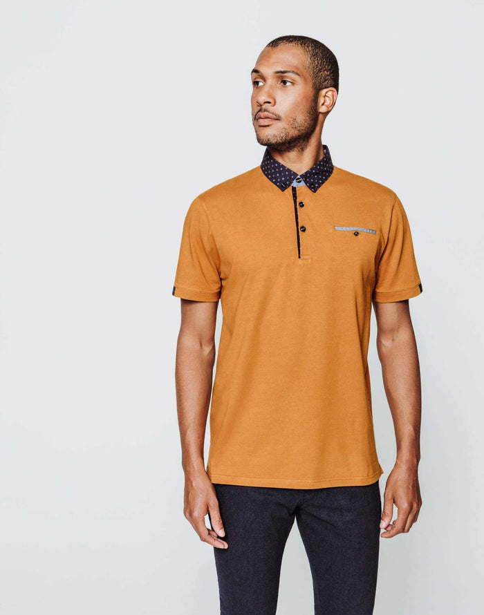 Izac Polo Jersey Caramel