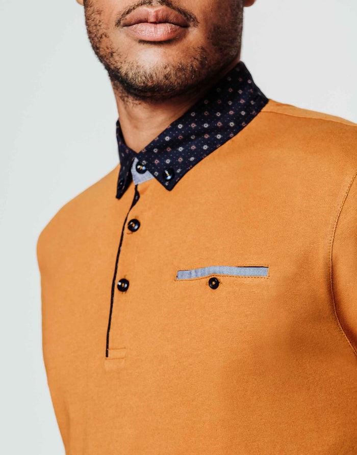 Izac Polo Jersey Caramel