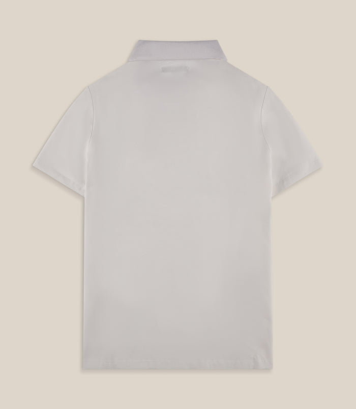 Izac Polo Manches Courtes Blanc