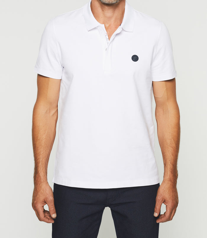 izac Polo manches courtes blanc GREGORYOUT