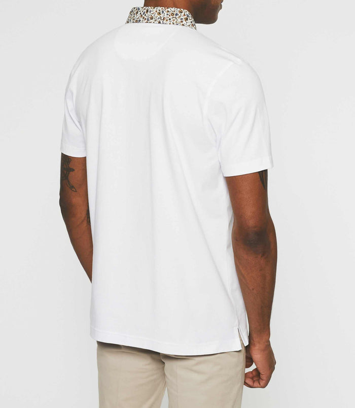 Izac Polo Manches Courtes Blanc NARCISSE