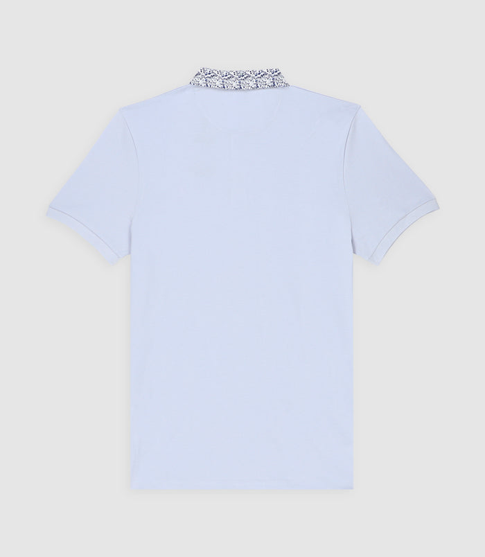 Izac Polo Manches Courtes Bleu Ciel GUYLAINEOUT