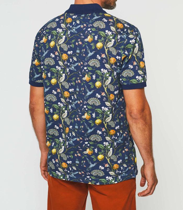 Izac Polo Manches Courtes Marine "Gabi"