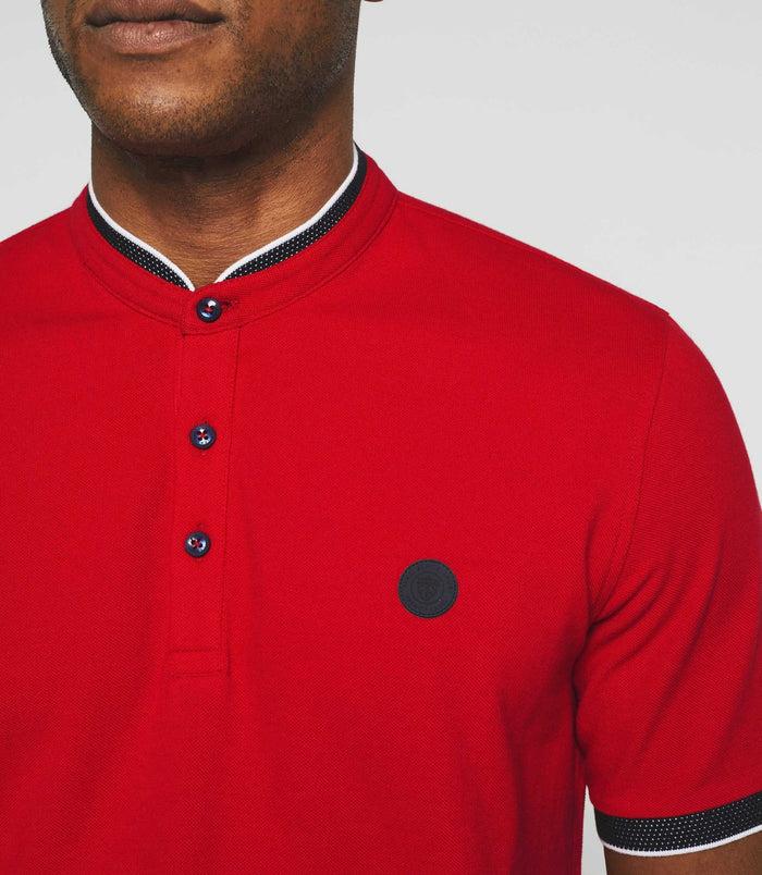 Izac Polo Manches Courtes Rouge "Gael"
