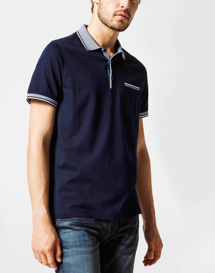 izac Polo Marine Jersey