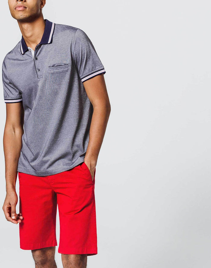 izac Polo Marine Rayures