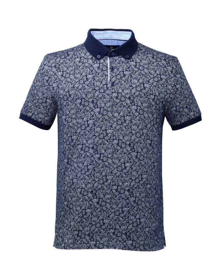 izac Polo motif palmiers