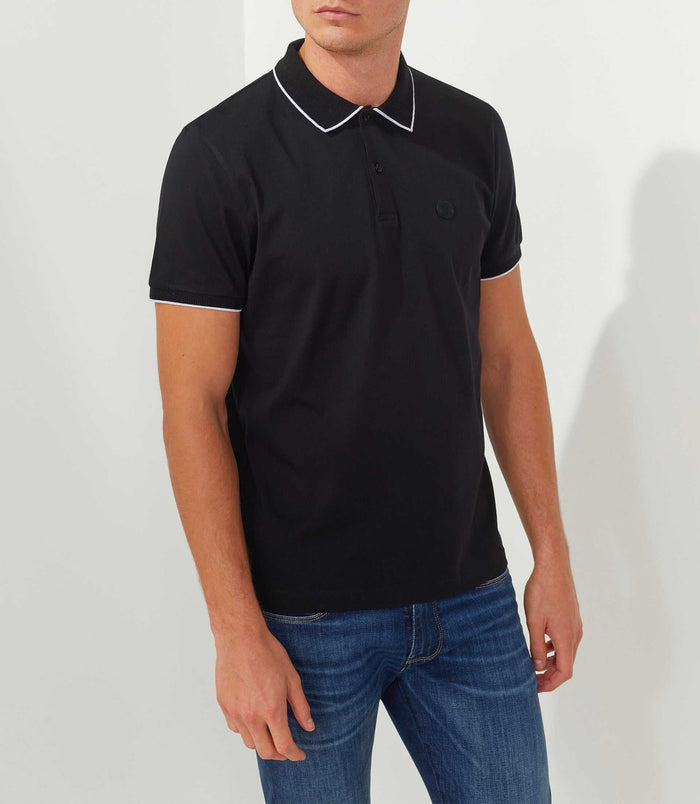Izac Polo Noir "Martine"