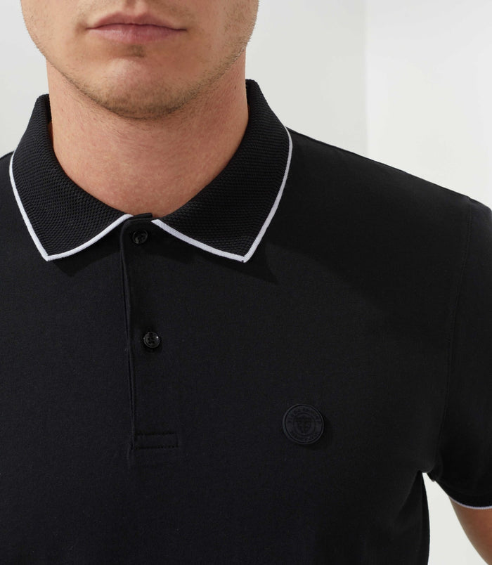 Izac Polo Noir "Martine"
