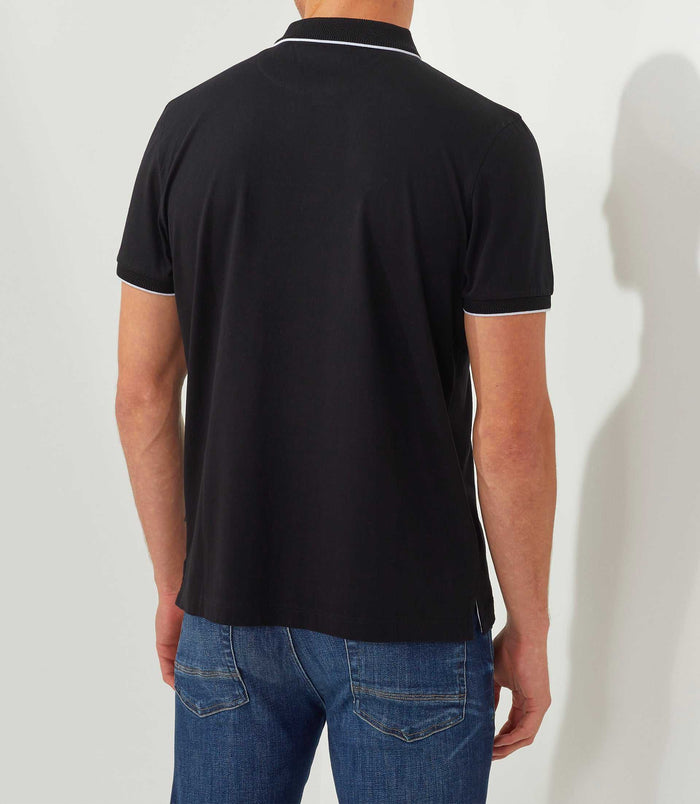 Izac Polo Noir "Martine"