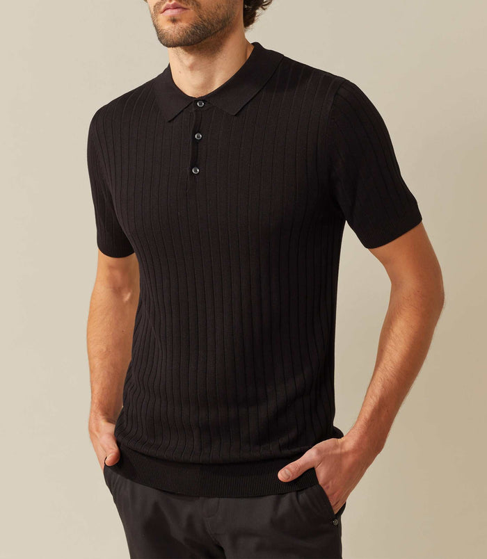 Izac Polo Noir "Melodie"