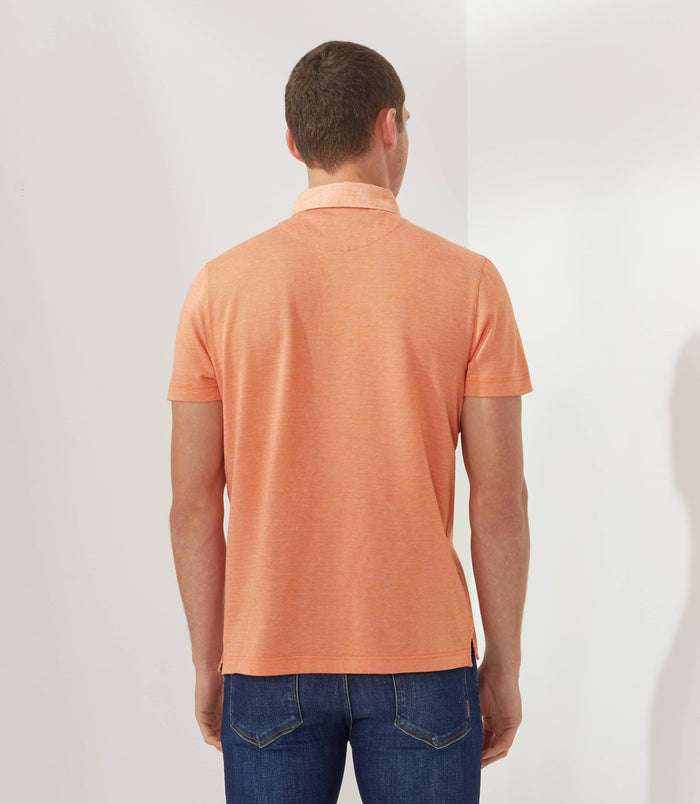 Izac Polo Orange "Micron"