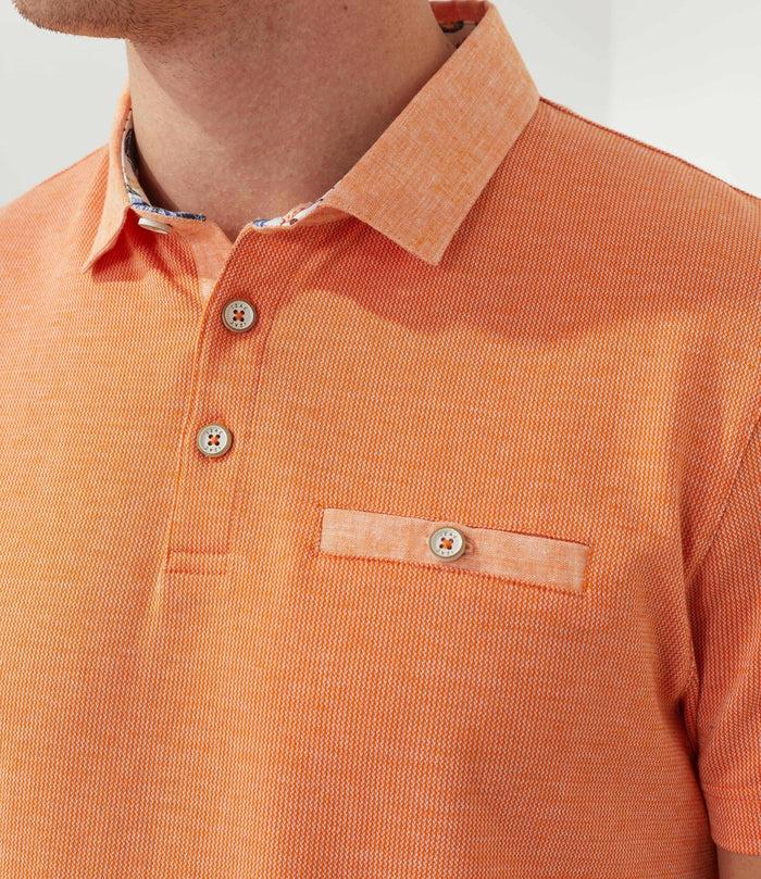 izac Polo orange "Micron"