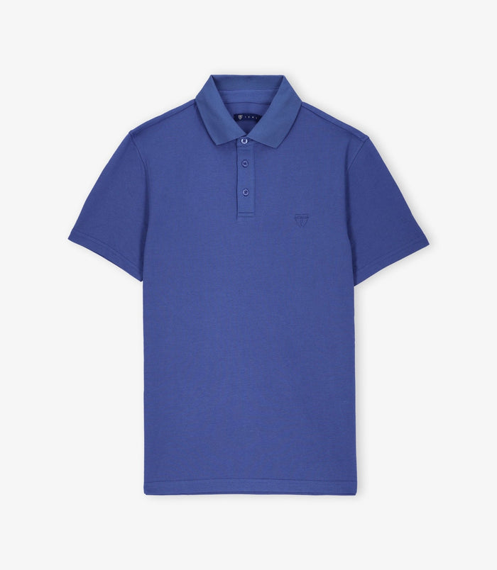izac Polo piqué indigo