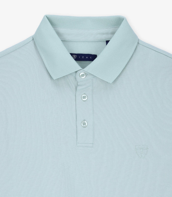 Izac Polo Piqué Vert Clair