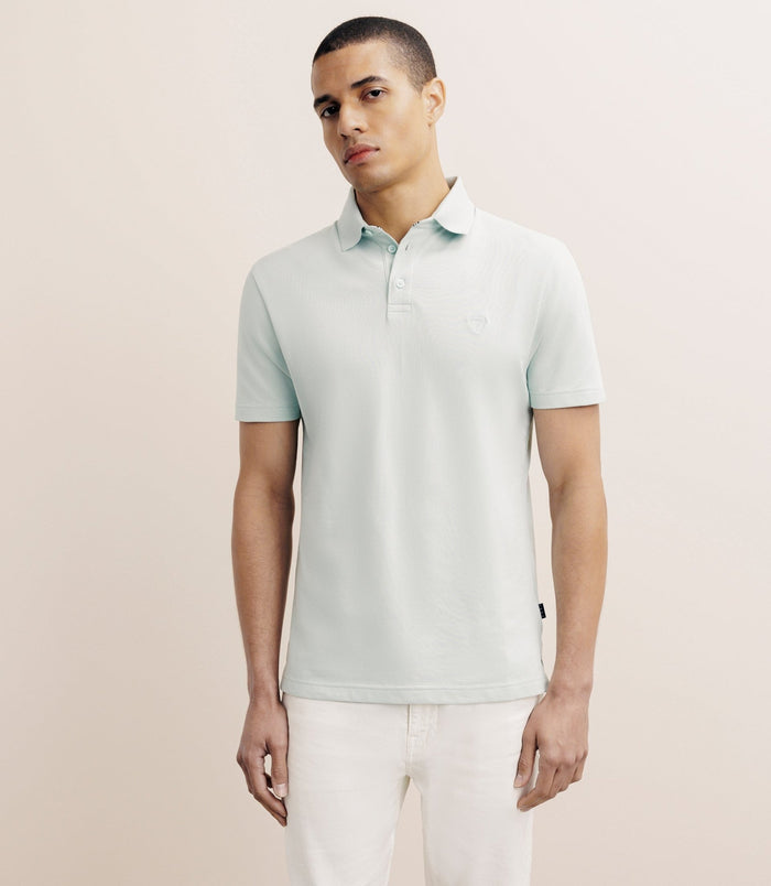 izac Polo piqué vert