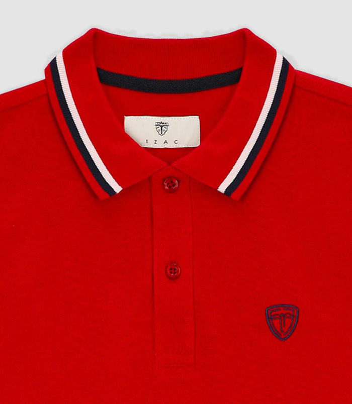 Izac Polo Rouge