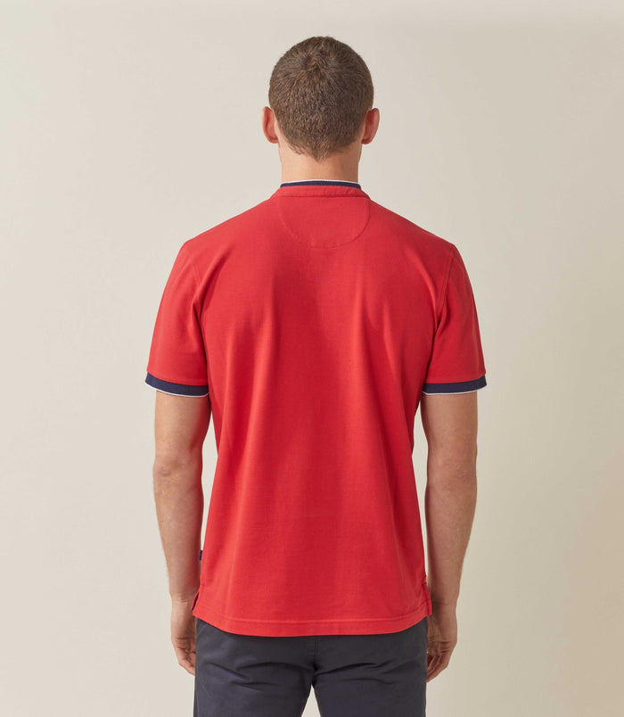 Izac Polo Rouge "Maco"