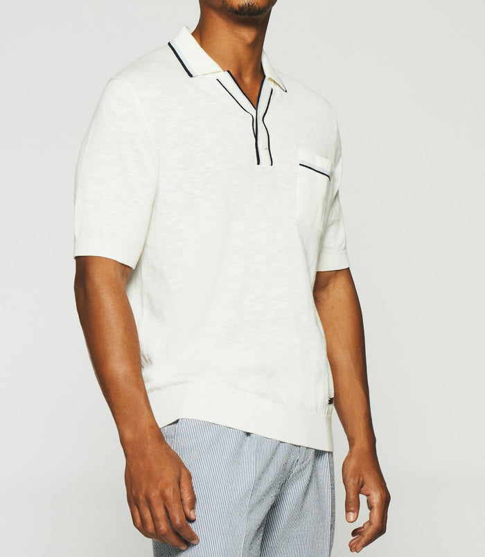 Izac Polo Uni Avec Poche écru GASTON