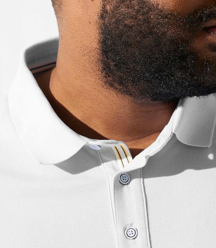 Izac Polo Uni Blanc GREGORBT