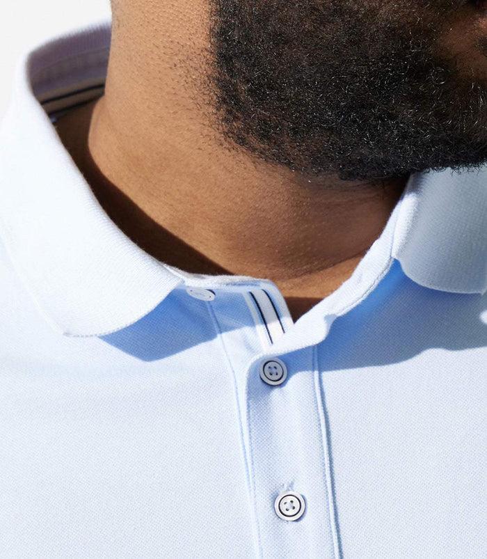 Izac Polo Uni Bleu Ciel GREGORBT