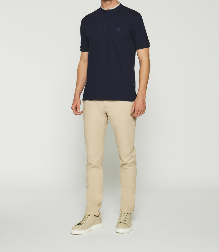 izac Polo uni col mao marine GASPAR