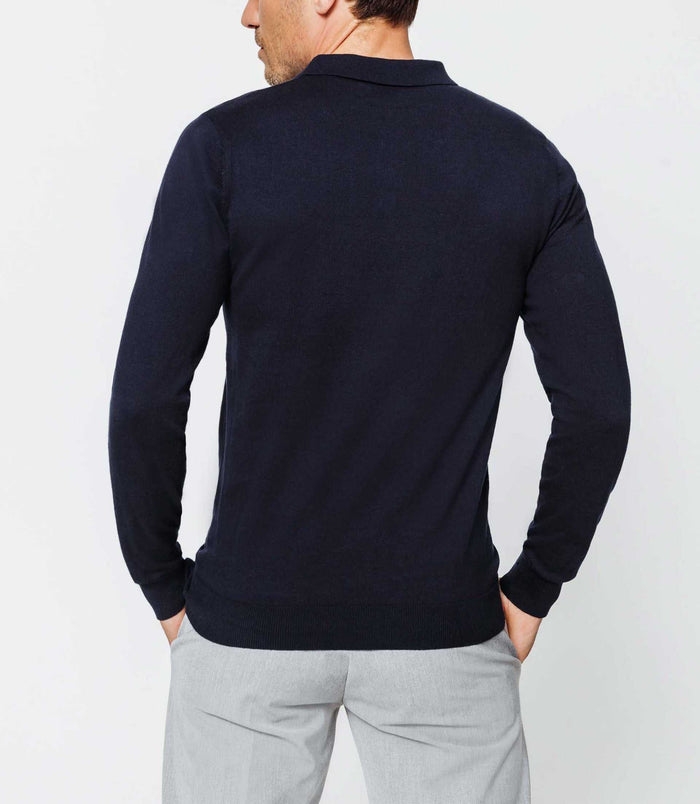 Izac Polo Uni Marine