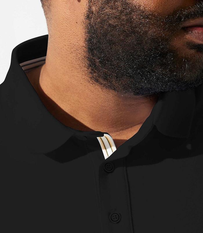 Izac Polo Uni Noir GREGORBT
