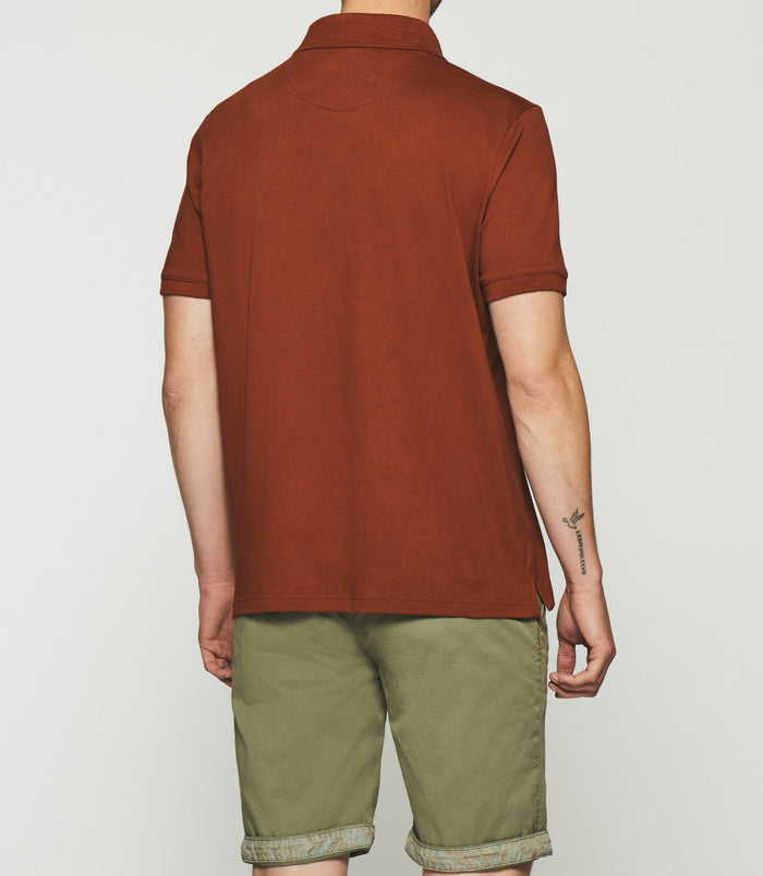 Izac Polo Uni Terracotta GREGOR