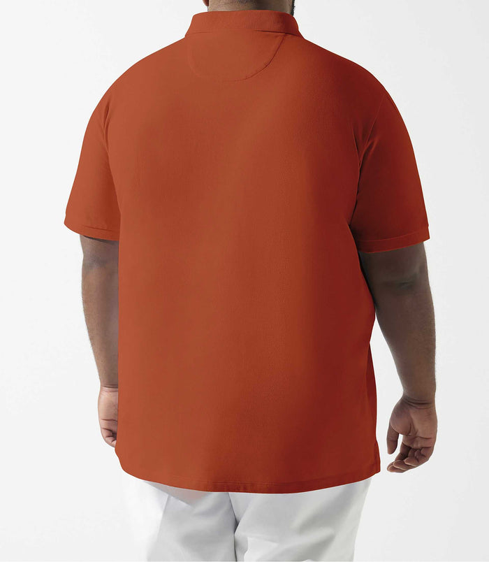 Izac Polo Uni Terracotta GREGORBT