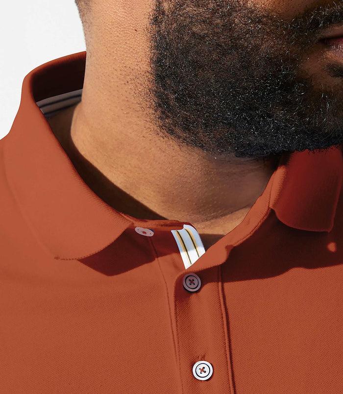 Izac Polo Uni Terracotta GREGORBT