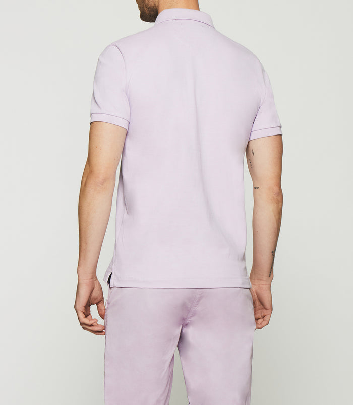 Izac Polo Uni Violet Parme GREGOR