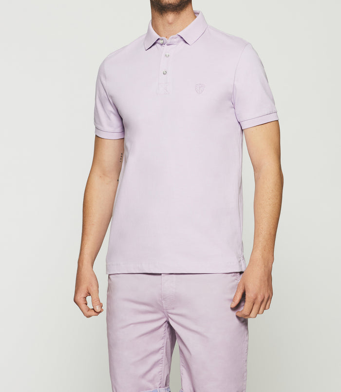 izac Polo uni violet parme GREGOR