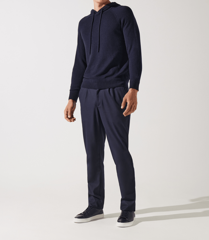 Izac Pull à Capuche Marine