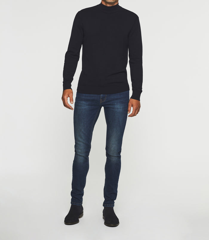 izac Pull col montant marine BYRON