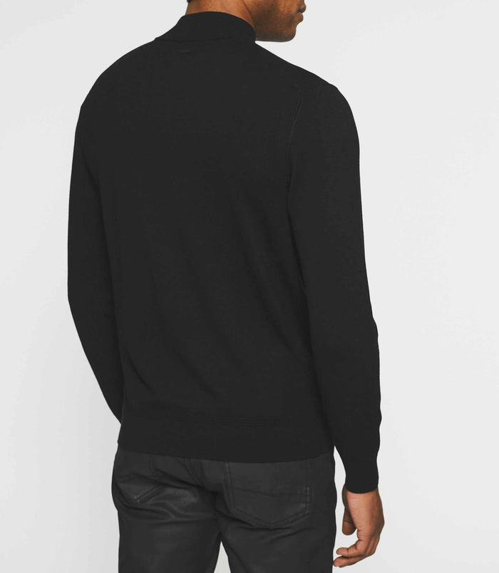 Izac Pull Col Montant Noir BYRON