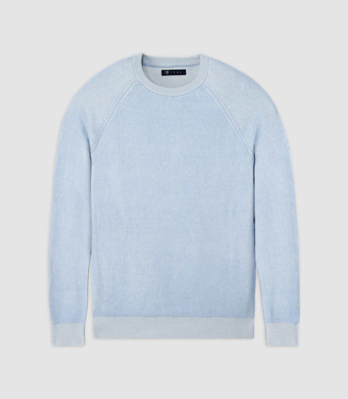 izac Pull col rond ciel