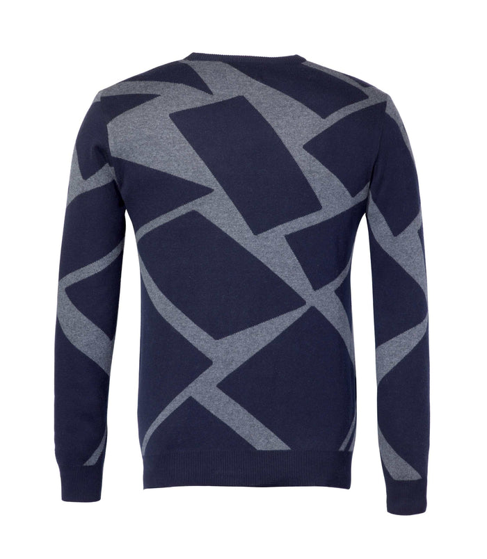 Izac Pull Col Rond Graphique "Liorys"