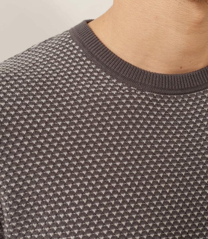 Izac Pull Col Rond Kaki "Fapoleon"