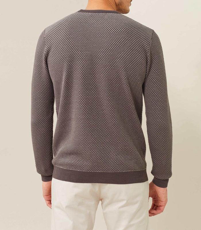 Izac Pull Col Rond Kaki "Fapoleon"