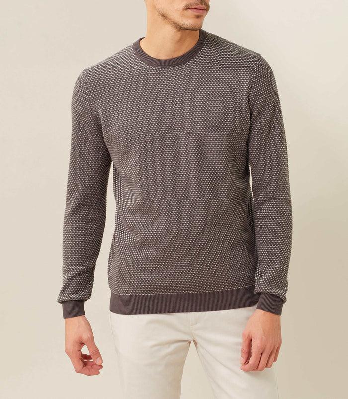 izac Pull col rond Kaki "Fapoleon"