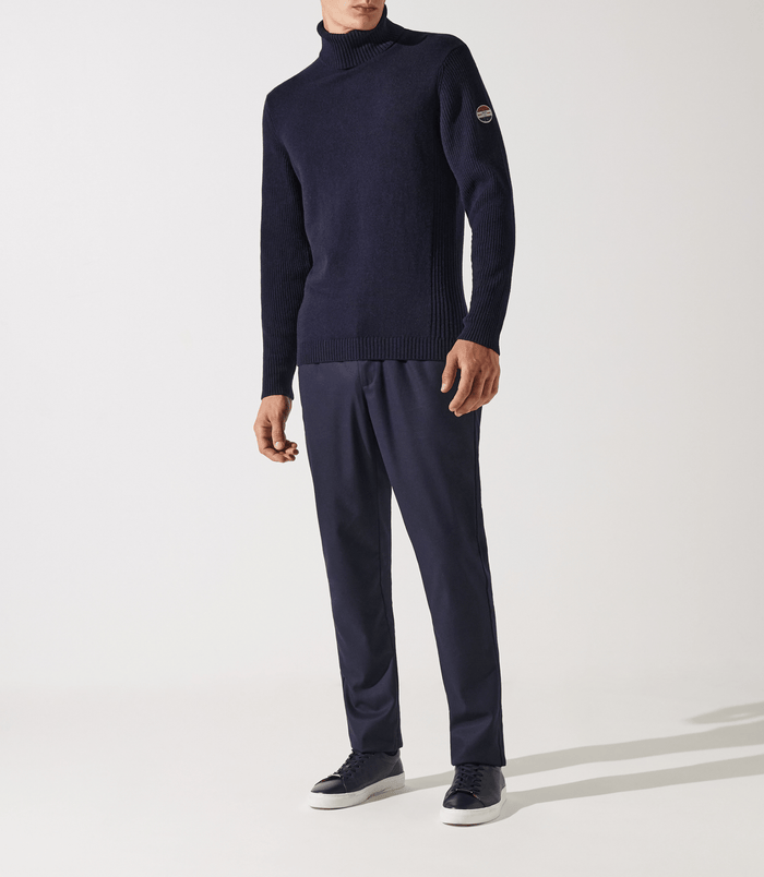 Izac Pull Col Roulé Sport Marine