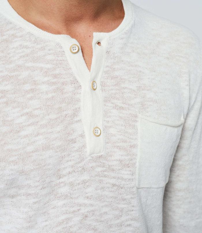 izac Pull col tunisien écru "Dietter"