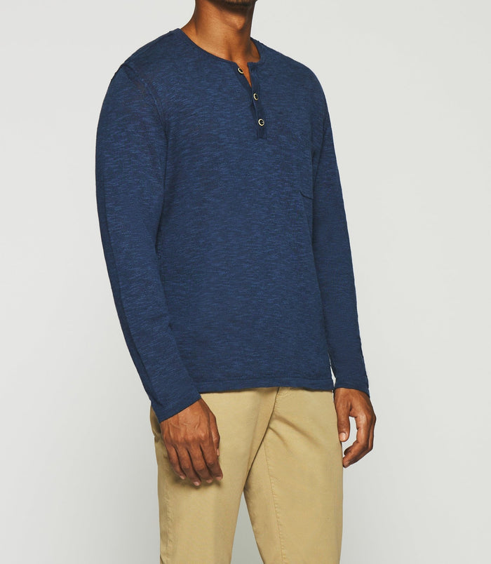 Izac Pull Col Tunisien Marine DIETTER