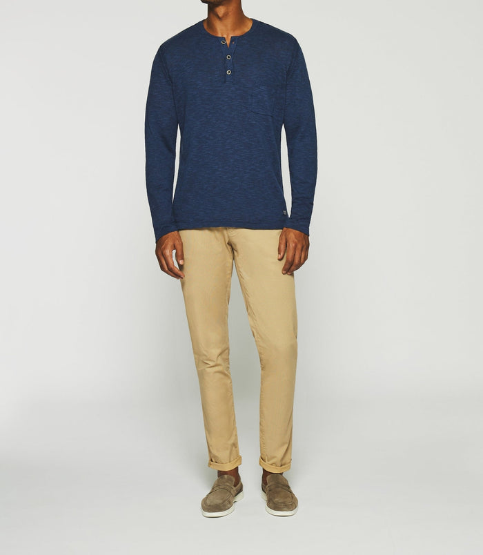 izac Pull col tunisien marine DIETTER