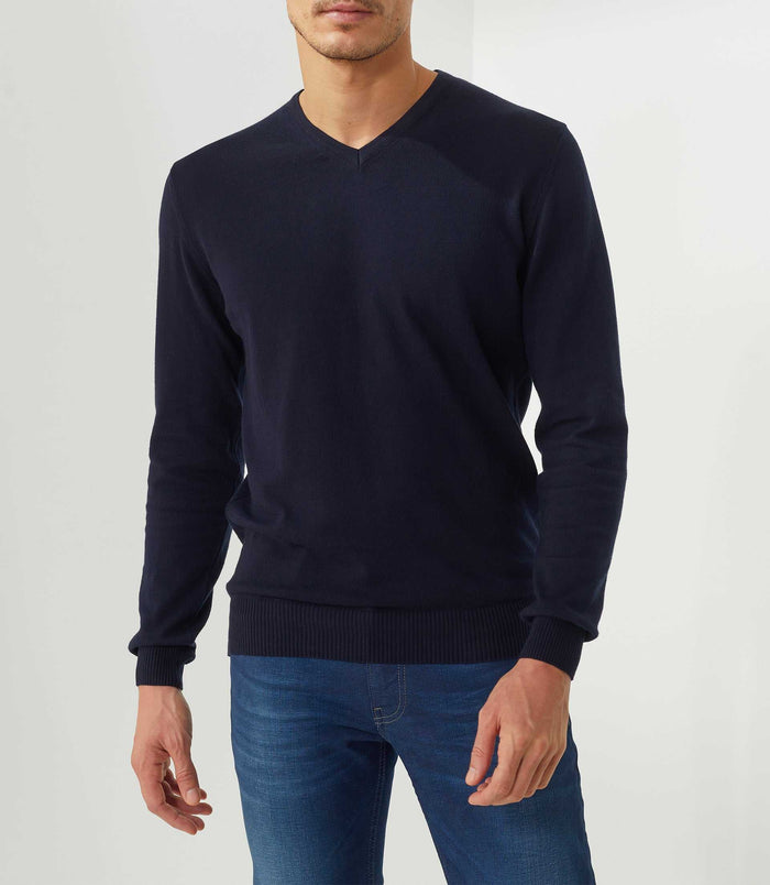 izac Pull col V marine "Nelson"