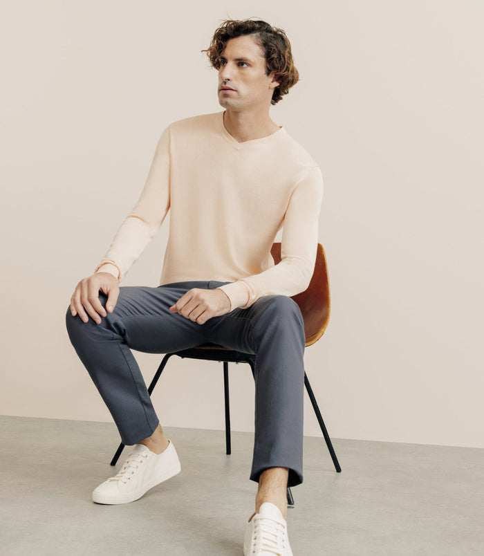 izac Pull col V pêche